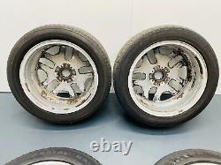 BMW E83 X3 4x 18 M Sport Alloy Wheels Style 192 Staggered 3415614 6415615 #058