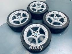 BMW E85 E86 Z4 4x 18 Two Piece Alloy Wheels Style 108 Dunlop Tires 6758195 #080