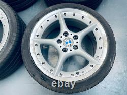 BMW E85 E86 Z4 4x 18 Two Piece Alloy Wheels Style 108 Dunlop Tires 6758195 #080 BMW E85 E86 Z4 4x 18 Two Piece Alloy Wheels Style 108 Dunlop Tires 6758195 #080