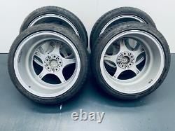 BMW E85 E86 Z4 4x 18 Two Piece Alloy Wheels Style 108 Dunlop Tires 6758195 #080