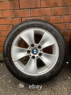 BMW E90 E91 E92 3 Series 16 INCH STYLE 155 ALLOY WHEELS TYRES 6775594 205/55R16