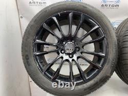 BMW F01 F02 F07 19 Alloy Wheels Set V Style 302 8.5J / 9.5J NEEDS REFURBISHED