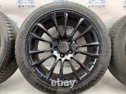 BMW F01 F02 F07 19 Alloy Wheels Set V Style 302 8.5J / 9.5J NEEDS REFURBISHED