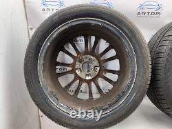 BMW F01 F02 F07 19 Alloy Wheels Set V Style 302 8.5J / 9.5J NEEDS REFURBISHED
