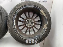 BMW F01 F02 F07 19 Alloy Wheels Set V Style 302 8.5J / 9.5J NEEDS REFURBISHED