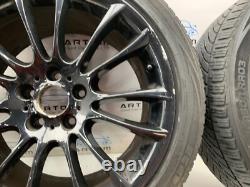BMW F01 F02 F07 19 Alloy Wheels Set V Style 302 8.5J / 9.5J NEEDS REFURBISHED