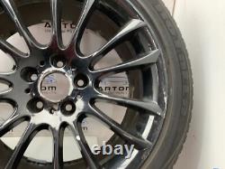 BMW F01 F02 F07 19 Alloy Wheels Set V Style 302 8.5J / 9.5J NEEDS REFURBISHED