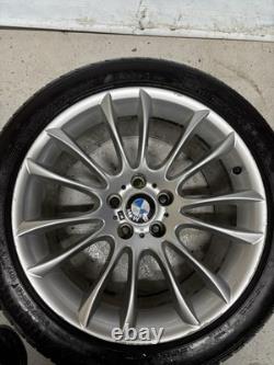 BMW F01 F02 F07 19 Alloy Wheels & Tyre Set V Style302 8.5J 9.5J 7841819 7841822