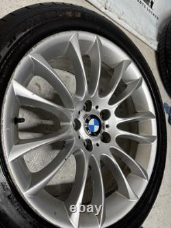 BMW F01 F02 F07 19 Alloy Wheels & Tyre Set V Style302 8.5J 9.5J 7841819 7841822