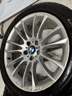 BMW F01 F02 F07 19 Alloy Wheels & Tyre Set V Style302 8.5J 9.5J 7841819 7841822