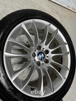 BMW F01 F02 F07 19 Alloy Wheels & Tyre Set V Style302 8.5J 9.5J 7841819 7841822