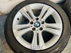 BMW F30 F31 4X 17 Alloy Wheels Style 392 7.5Jx17 & 7mm Tyres VGC 6796239 #161
