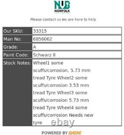 BMW F39 X2 Alloy Wheels Style 561 17 & Tyres Set 6856062
