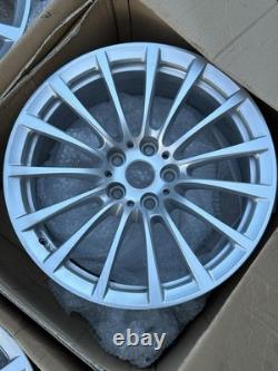 BMW Genuine 18 Alloy Wheels Style 619 OEM 5 Series 5x112 ET30 Set of 4