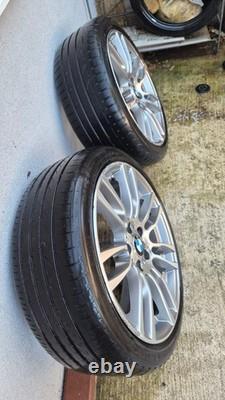 BMW Genuine 19 Inch Alloy Wheels Set of 2 M Sport Style Alloys OEM Original