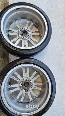 BMW Genuine 19 Inch Alloy Wheels Set of 2 M Sport Style Alloys OEM Original