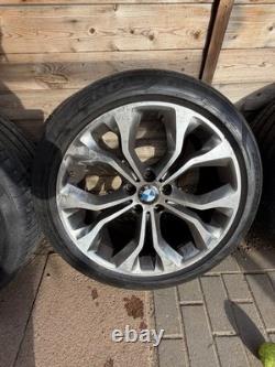 BMW Genuine 20 Y-spoke style 451 alloy wheels & Tyres Used