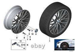 BMW Genuine M Performance 4x 20 Alloy Wheels & Tyres Style 405 M 36115A734D4