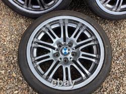 BMW M3 E46 genuine Style 67M 18 Alloy Wheels rims & tyres tires excellent