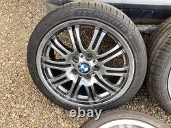 BMW M3 E46 genuine Style 67M 18 Alloy Wheels rims & tyres tires excellent