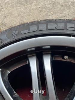 BMW M3 E46 genuine Style 67M 18 Alloy Wheels rims & tyres tires excellent