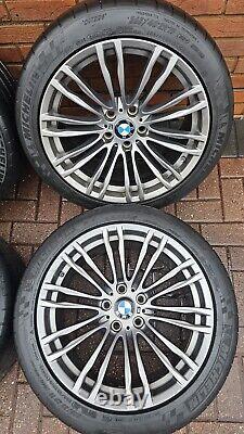 BMW M5 F10 19 alloy wheels Genuine BMW Style 345M Staggered Forged
