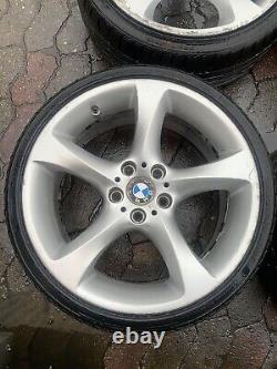 BMW STYLE 230 TWIST SET OF 19'' INCH ALLOY WHEELS WITH GOOD TYRES 335d BBS