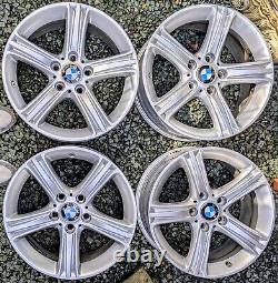 BMW Star-spoke style 393 17 inch alloy wheels x 4 genuine OEM without any damage