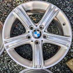 BMW Star-spoke style 393 17 inch alloy wheels x 4 genuine OEM without any damage