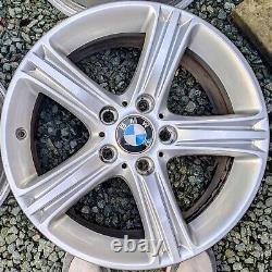 BMW Star-spoke style 393 17 inch alloy wheels x 4 genuine OEM without any damage
