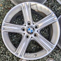 BMW Star-spoke style 393 17 inch alloy wheels x 4 genuine OEM without any damage