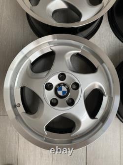 BMW Style 21 Replica Throwing Star Alloy Wheels 17x8/9 E34 M5 E28 Alpina M Sport
