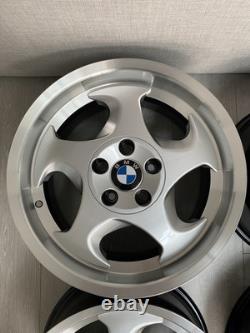BMW Style 21 Replica Throwing Star Alloy Wheels 17x8/9 E34 M5 E28 Alpina M Sport