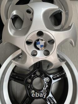 BMW Style 21 Replica Throwing Star Alloy Wheels 17x8/9 E34 M5 E28 Alpina M Sport