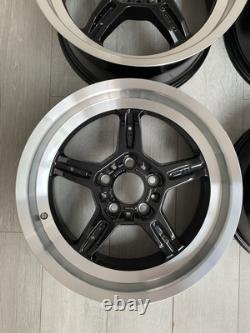 BMW Style 21 Replica Throwing Star Alloy Wheels 17x8/9 E34 M5 E28 Alpina M Sport