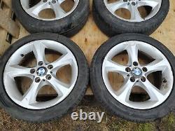 BMW Style 256 17 7J Alloy Wheels Set of 4 Fits 1 Series E81 E82 E87 E88 6778219