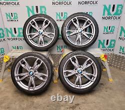 BMW Style 436M 18 Alloy Wheels 1 + 2 Series F20 M140i 7847413 17/10/23
