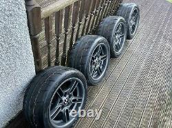 BMW Style 66 Alloy Wheels with New Toyo R888R Track Racing Tyres