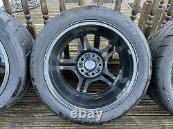 BMW Style 66 Alloy Wheels with New Toyo R888R Track Racing Tyres