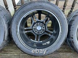 BMW Style 66 Alloy Wheels with New Toyo R888R Track Racing Tyres