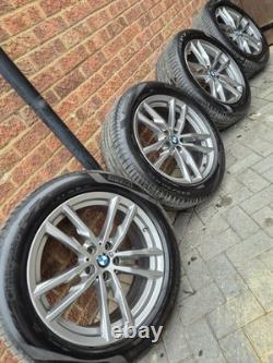 BMW X4 / X3 19 alloy wheels & tyres Style 698 Msport Genuine G01 G02 Set Of 4