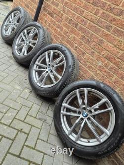 BMW X4 / X3 19 alloy wheels & tyres Style 698 Msport Genuine G01 G02 Set Of 4