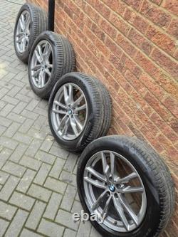 BMW X4 / X3 19 alloy wheels & tyres Style 698 Msport Genuine G01 G02 Set Of 4