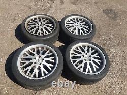 BMW X5 Range Land Rover 20 Kahn Style Alloy Wheels Tyre Set 9.5J 275/40/20 et40