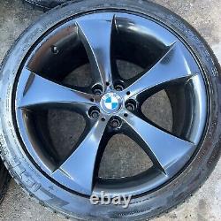 BMW X5 X6 M Sport 20 inch Alloy Wheels 5 x 120 Genuine Style 259 E70 E71