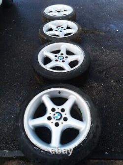 BMW Z3 E36 Genuine Style 18 Staggered Alloy Wheels 17' 7.5 & 8.5 X 17 ET41