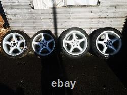 BMW Z3 E36 Genuine Style 18 Staggered Alloy Wheels 17' 7.5 & 8.5 X 17 ET41