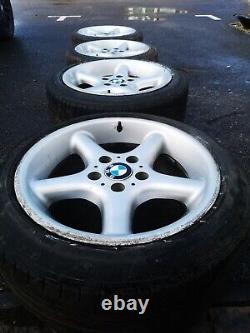 BMW Z3 E36 Genuine Style 18 Staggered Alloy Wheels 17' 7.5 & 8.5 X 17 ET41