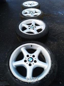 BMW Z3 E36 Genuine Style 18 Staggered Alloy Wheels 17' 7.5 & 8.5 X 17 ET41