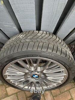 BMW alloy wheels with winter tyres style 388 18